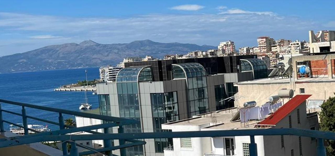 Saranda City Center & Beach Apartament 2 Bed Room Kültér fotó