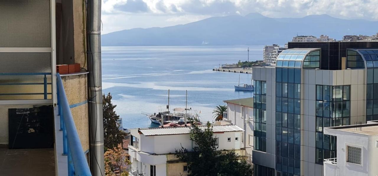 Saranda City Center & Beach Apartament 2 Bed Room Kültér fotó